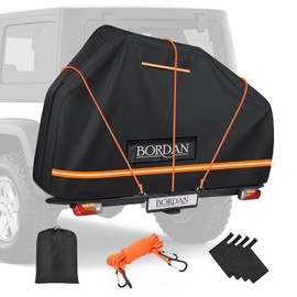Bike Cover for 2 Bikes on Rack Bicycle Cover for Transport Outdoor Storage