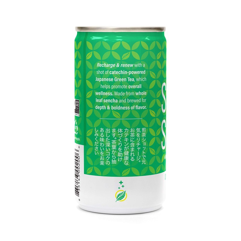 Ito En Sencha Shot, Japanese Green Tea, 6.4 Ounce (Pack