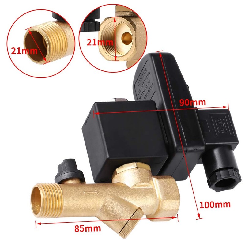Automatic Timed Water Potion Direct Acting Drain Valve G1/2 DN15