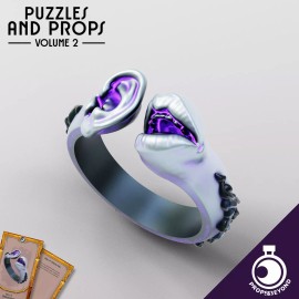 Wizards of the Coast Ring of Warmth Dungeons and Dragons Props&Beyond D&D