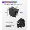 SCUARI 4PCS Fog Light Switch,Car Accessories Universal Car Fog Light