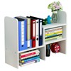GKYMYZ Desk Organizers and Storage,Adjustable and Expandable Desktop Bookshelf, Multifunctional