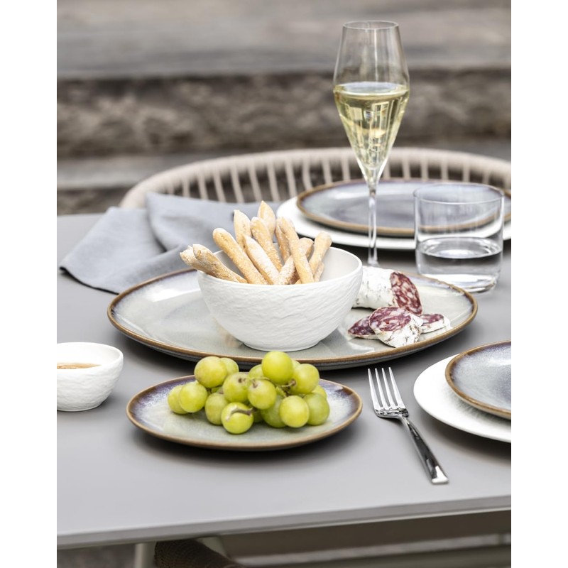 Villeroy & Boch Manufacture Rock Blanc Dip Bowl 8 cm
