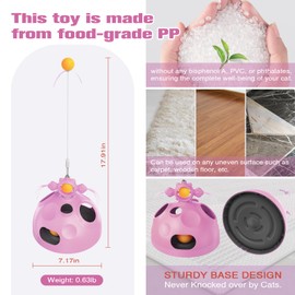 TERLOPBON Cat Toys, Catnip Toys for Cats, Cat Toys with Catnip, Cat Toys for Indoor Cats, Interactive Cat Toy, Cat Chew Toy, Cat Pillow Toys, Cat Toys for Kittens Kitty