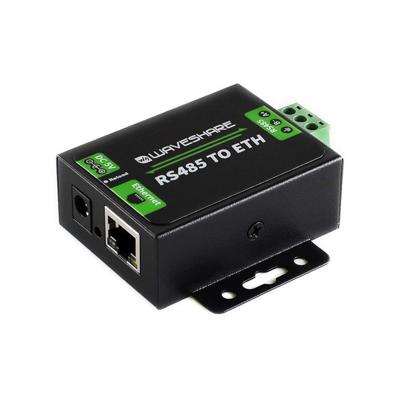 Waveshare RS485 to Ethernet Converter with High-Speed Low-Power High-Stability Up-gradable