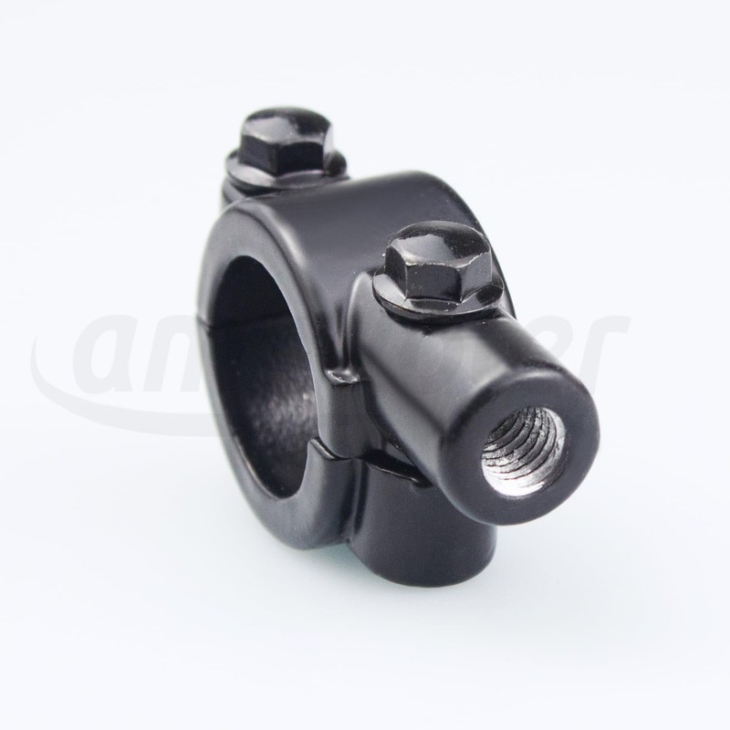 Amavoler 10mm 7/8" Handlebar Mirror Mount Holder Clamp Adaptor Thread