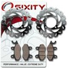 Sixity Front Ceramic Brake Pads Rotor compatible with Yamaha YXR700F