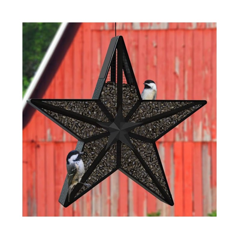 Woodlink Rustic Farmhouse Star Bird Feeder