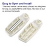 sourcing map Blind Cord Weight, 8Pcs 80mm Curtain Window Shutter