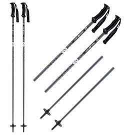 K2 Skis Power Composite Gunmetal-10D3002.1.2.115 Men's Ski Poles 115 cm Gunmetal