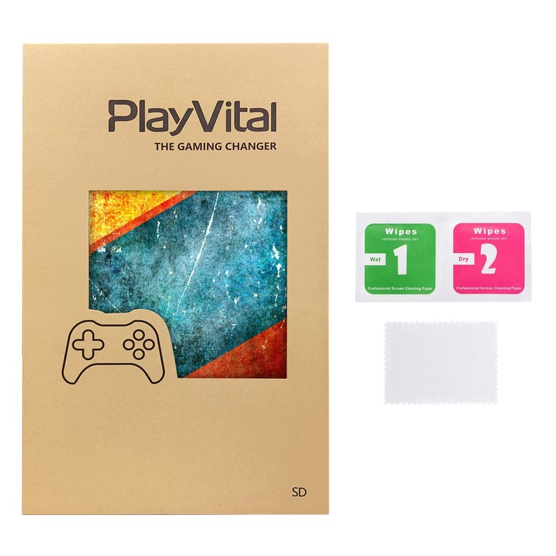 PlayVital Full Set Protective Skin Decal for Steam Deck LCD,