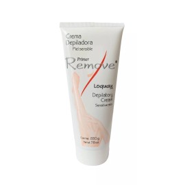 LOQUAY: Primer Remover Depilatory Cream - Sensitive Skin / Crema Depilatoria - P