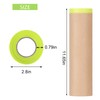 VECOPE Pre-Taped Masking Paper for Painting 22-in. x 50-feet Tape