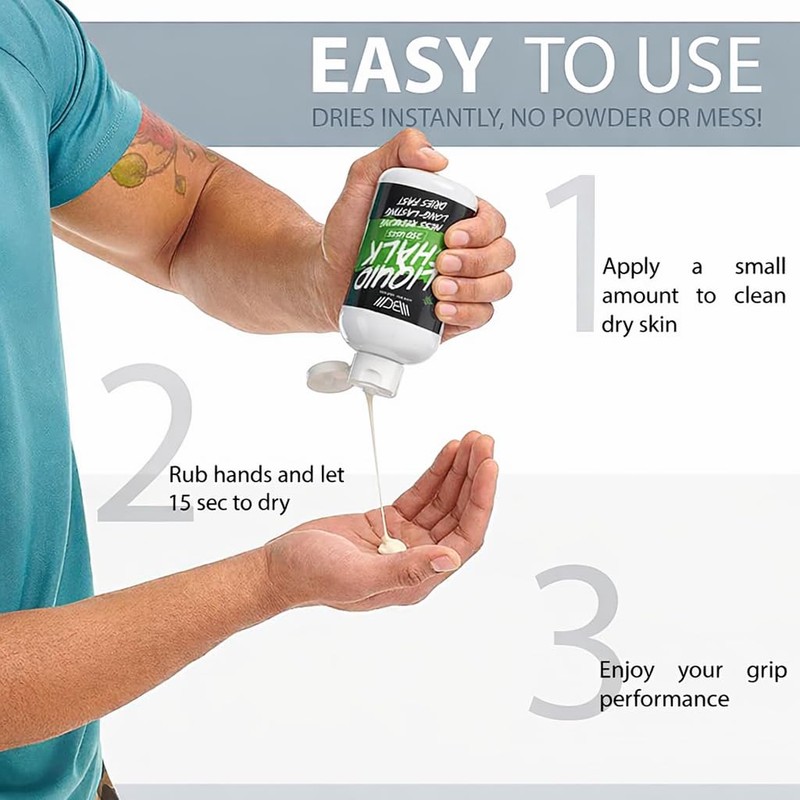 WARM BODY COLD MIND Mess Free Liquid Chalk for Weight
