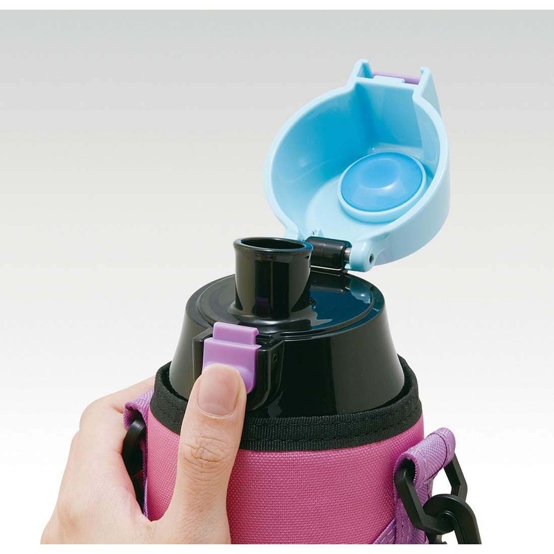 Skater P-KSDC10S-CU-A Stainless Steel Water Bottle Cap Unit Dark Blue