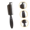 IWOWHERO Ergonomic Handle Hair Brush Double-sided Brush for Hair Straightening