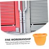 Levemolo 1 PC Durable Wall Mounted Flower Pot Practical Hanging