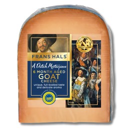 Frans Hals Goat Gouda Cheese – 6-Month Aged, 6.35 oz 2-Pack | Creamy & Nutty Dutch Goat Cheese