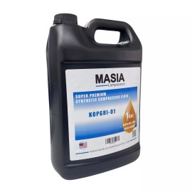 Masia Compressors Amsoil Sirocco Compressor Oil Amoco - 1-Gal Jug - ISO 46 - Made in USA