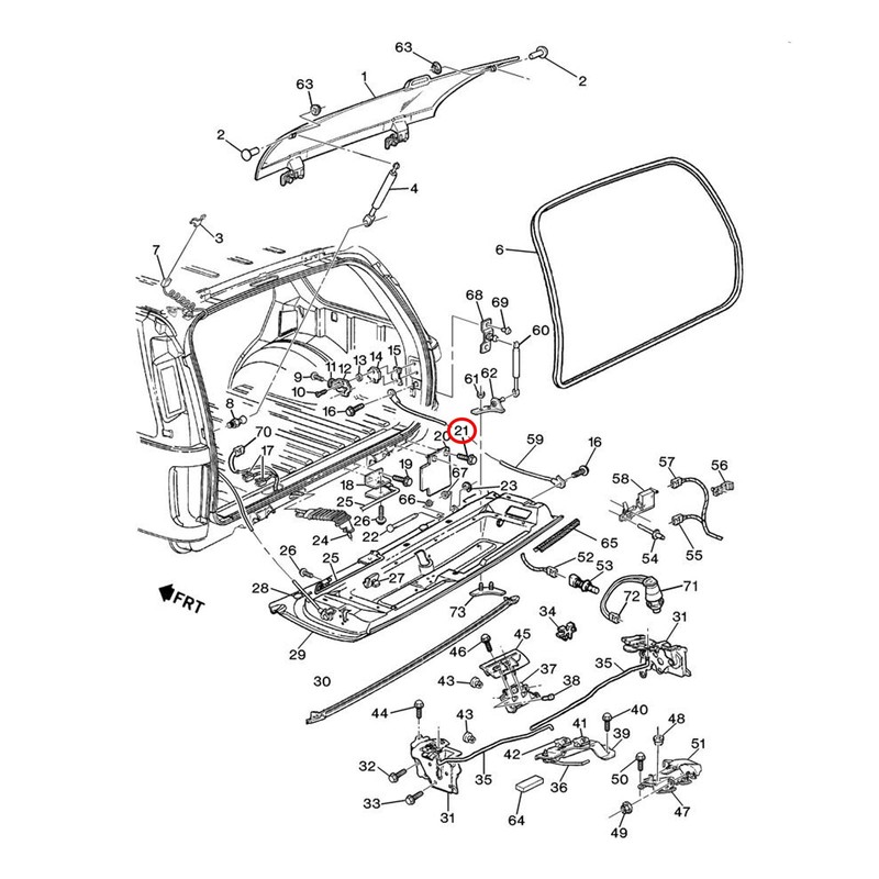 OAUTOO 30PCS Wiring Harness & Headliner Retainer Clip for GM