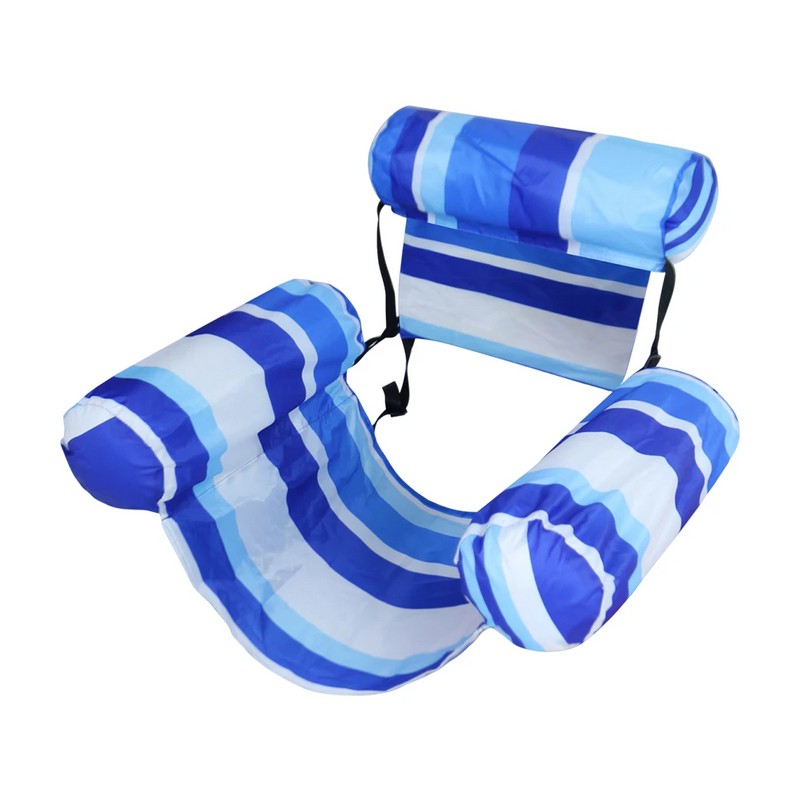 Inflatable Pool Lounge Chairs for Adults – Mesh Sling Water