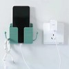 4Pcs Wall Mount Phone Holder Adhesive Wall Phone Mount Charging