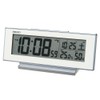 Seiko Clock SQ324W Alarm Clock, Steady On, Radio Waves, Digital