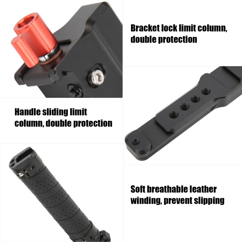 Multifunctional Stabilizer Handle Foldable Hand Grip Extension Bracket for DJI