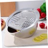 Stainless Steel Rice Washer and Strainer Bowl, Large Capacity Kitchen