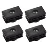 uxcell 4Pcs Inserts for Rectangle Tubes with M6 Thread, for