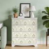 proprodiudiu Peel and Stick Wallpaper Boho Modern, Green, 17.7 x