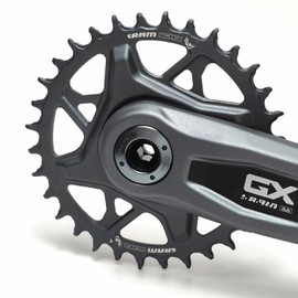 MIEBA Crank Arm Dub Bolt Cap [Aluminium] for SRAM DUB/BB30, for SRAM Crank Arm Screw Self-Extending Dub Bolt Cap (Grey)