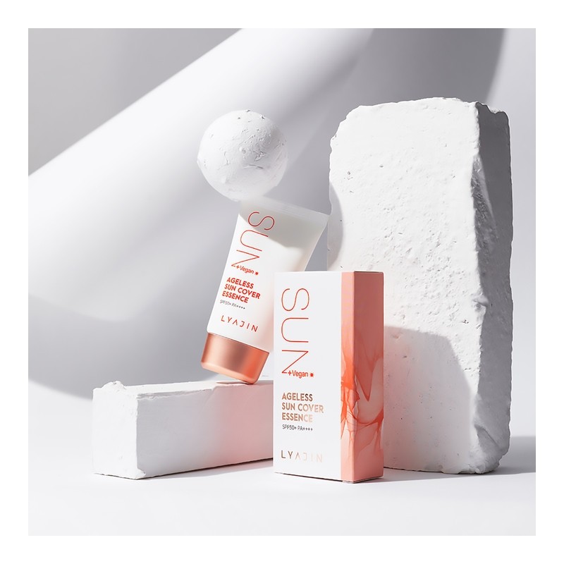 Moist + moisture vegan sun care ageless sun cover essence