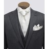 Gran Creer (Made in Japan) Necktie & Chief Set, 100%