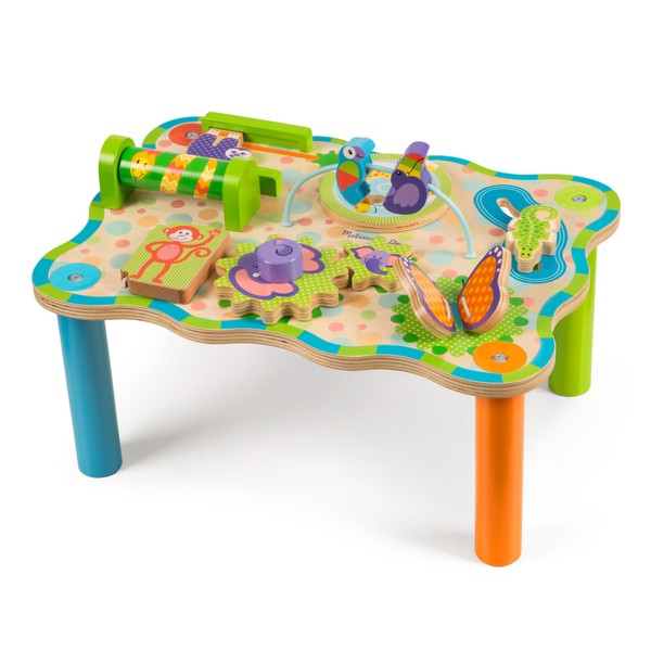 Melissa & Doug First Play Children’s Jungle Wooden Activity Table