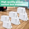 30 PCS BE1-2 Electrical Outlet Box Extender with 60 PCS
