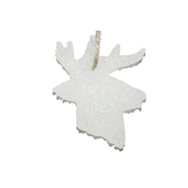 ChicWick Car Candle Leather and Lace Deer Head Shape Car Freshener Fragrance