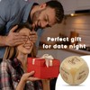 2 Pcs Wood Dice for Food Decision Games Date Night