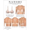 Natori Women's Conform Full Fit Memory Contour Underwire Bra, Coal,