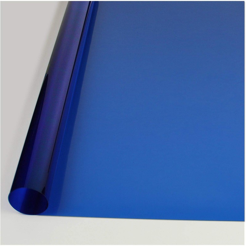 BDF CABL Decorative Window Film Transparent Color Blue - Custom