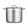 Tramontina Stock Pot, 12-Quart, stainless steel