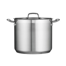 Tramontina Stock Pot, 12-Quart, stainless steel