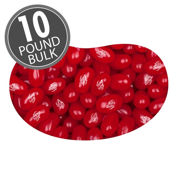 Jelly Belly Very Cherry Jelly Beans - 10 lbs bulk - Genuine, Official, Straight from the Source