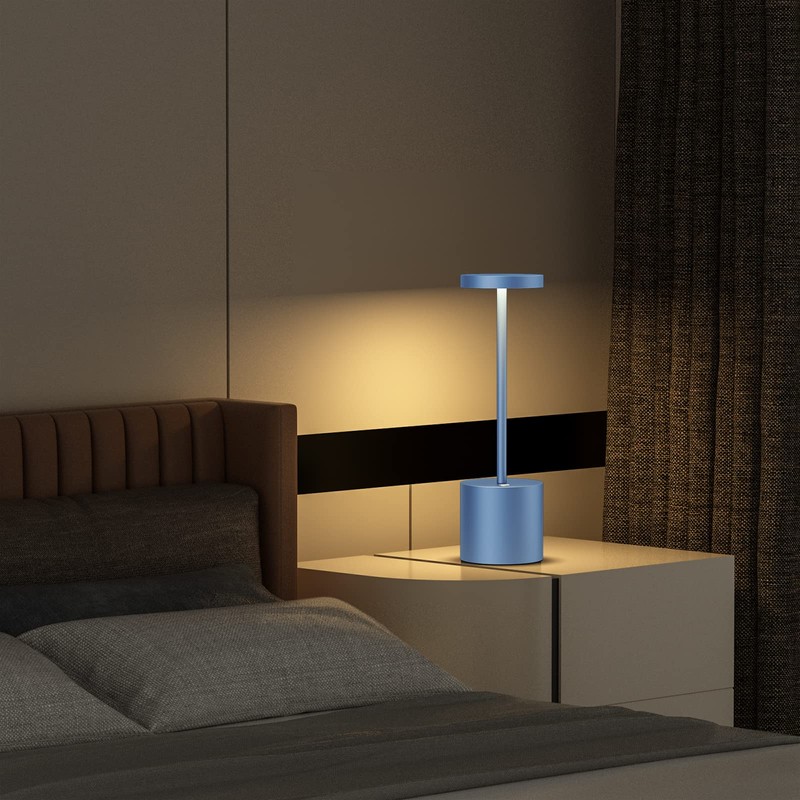 SAKRINGT 2 Pack Cordless Table Lamp Rechargeable,5000mAh Battery Powered Table