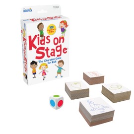Briarpatch, Kids on Stage Charades for Kids Travel Card Game, Early Preschool Learning for Toddlers, Kindergarten and 1st Grade