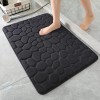 Unbranded Memory Foam Bath Mat Cobblestone Bathroom Rugs Super Water