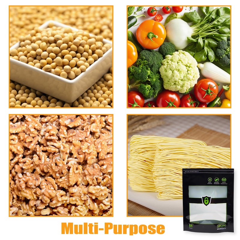 Storage Terp Bags 58%-62% RH 2-Way Humidity Control Bags for