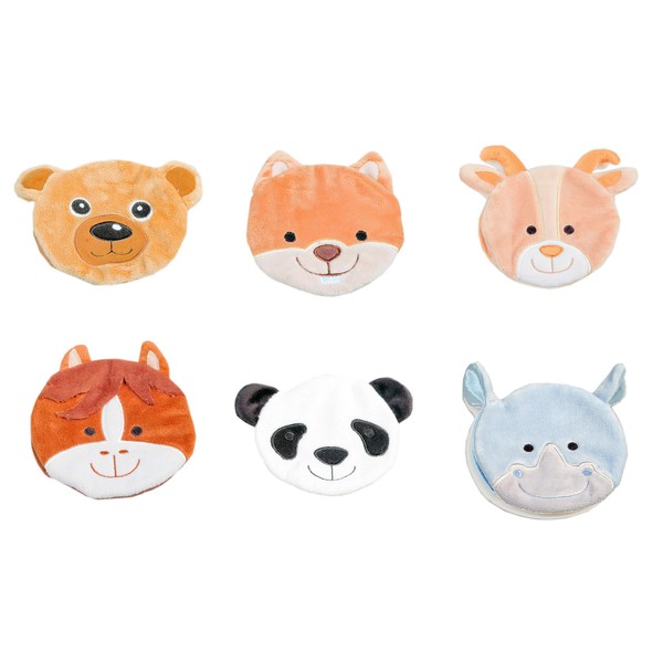 Ouchies Reusable Bye-Bye Booboo Plush Ice Pack, Cold Pack (Chipmunk)