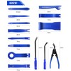 Poraxy 19Pcs Trim Removal Tool, Car Panel Dashboard Door Audio