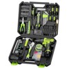 POWKITS Cordless Drill: 12V Power Drill Set with Lithium Battery,